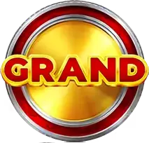 GRAND Jackpot Symbol fällt auf Walze 3 im Royal Coins 2 Hold and Win Slot