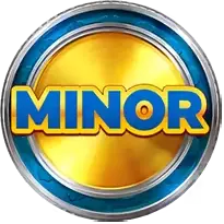 MINOR Jackpot Symbol neben Bonus-Symbolen im Royal Coins 2 Slot