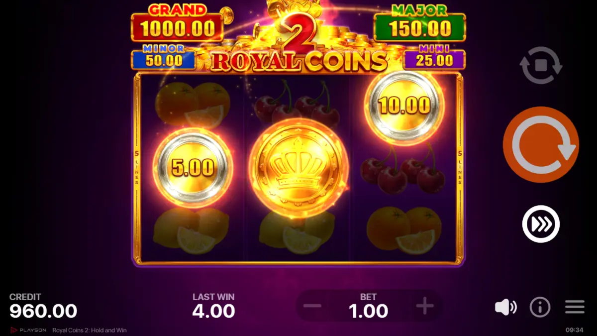 Pile of Gold Feature fügt zusätzliche Bonus-Symbole im Royal Coins 2 Slot hinzu