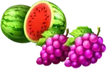 Wassermelone und Trauben Symbol Royal Coins 2